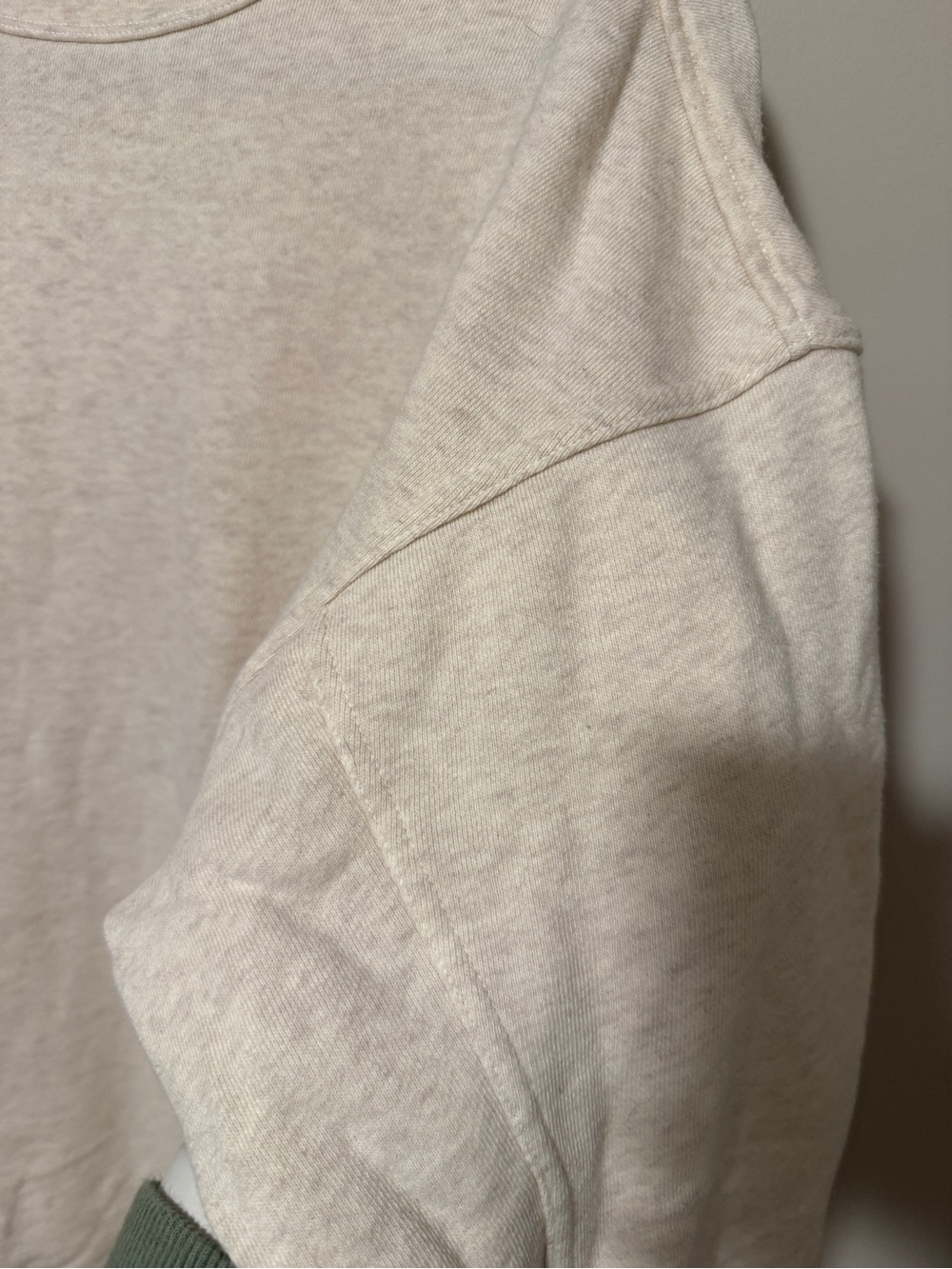 Aerie Oatmeal Real Crewneck Sweatshirt - Picture 5 of 6